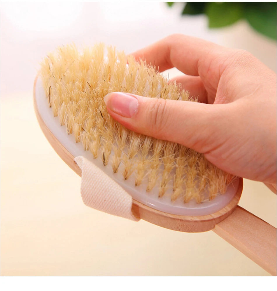 Wooden Body Massage Brush