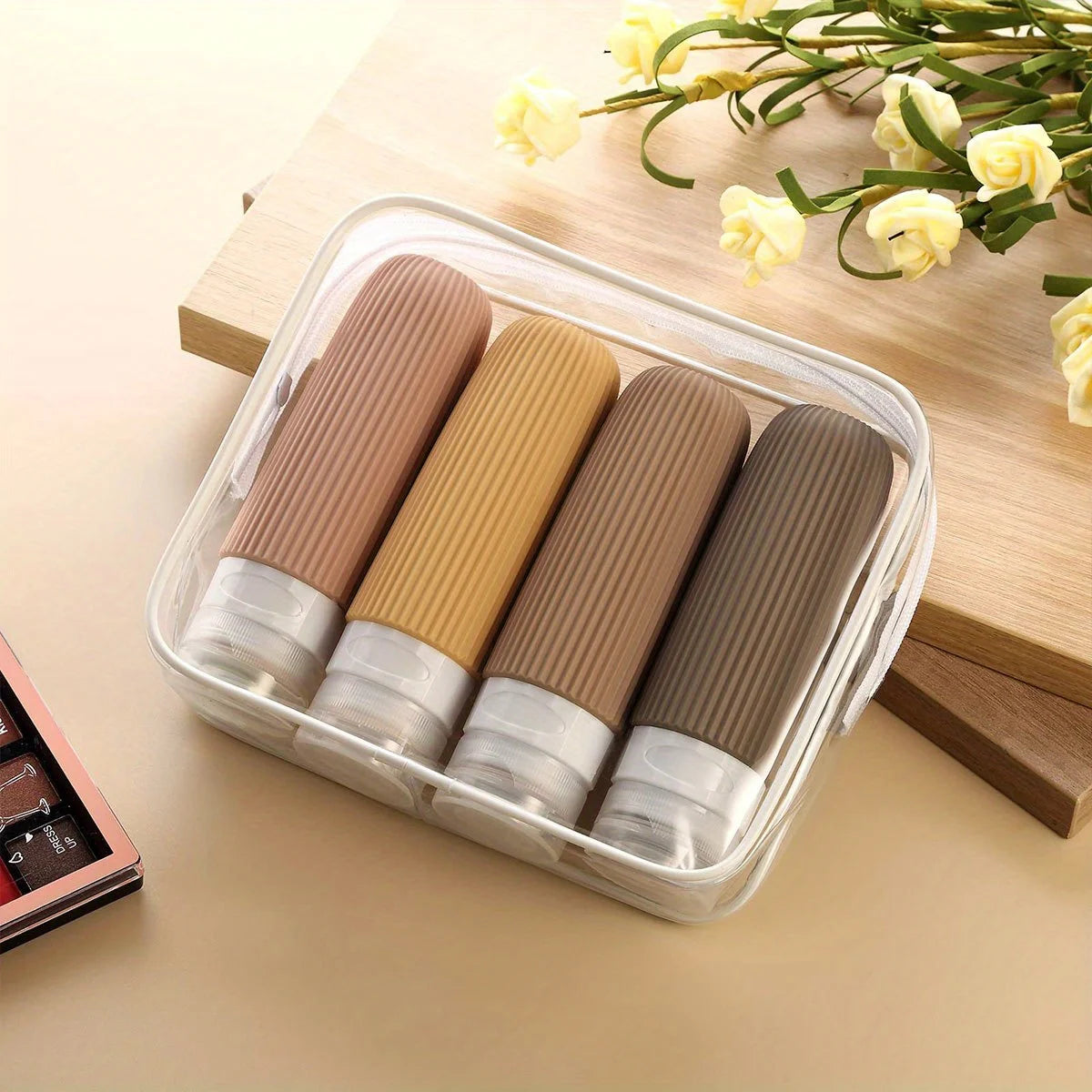 TSA-Approved Silicone Travel Bottles