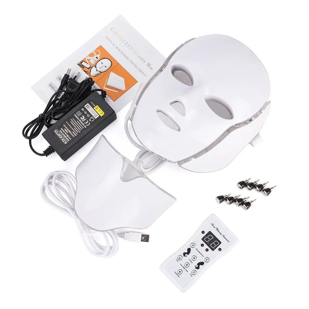 7 Colors LED Facial Mask