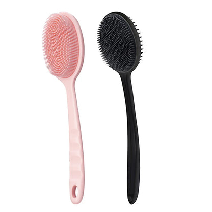 Soft Back Scrub Brush with Handle