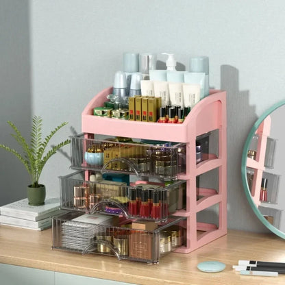 Multi-Layer Jewelry and Makeup Storage Box