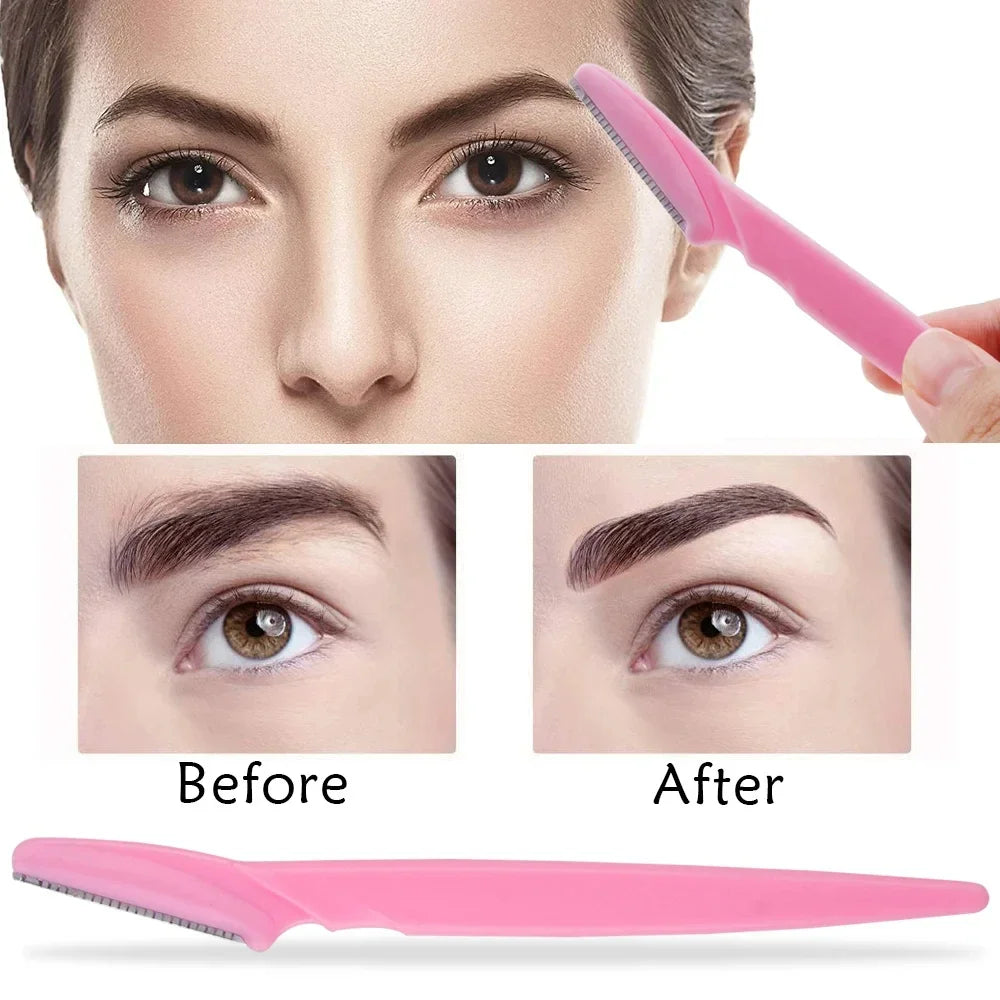 10Pcs Eyebrow Trimmer Blades