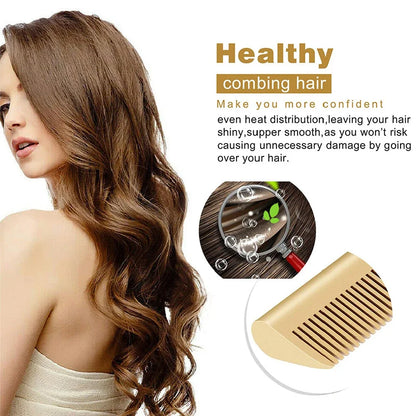 Portable Hot Comb Hair Straightener