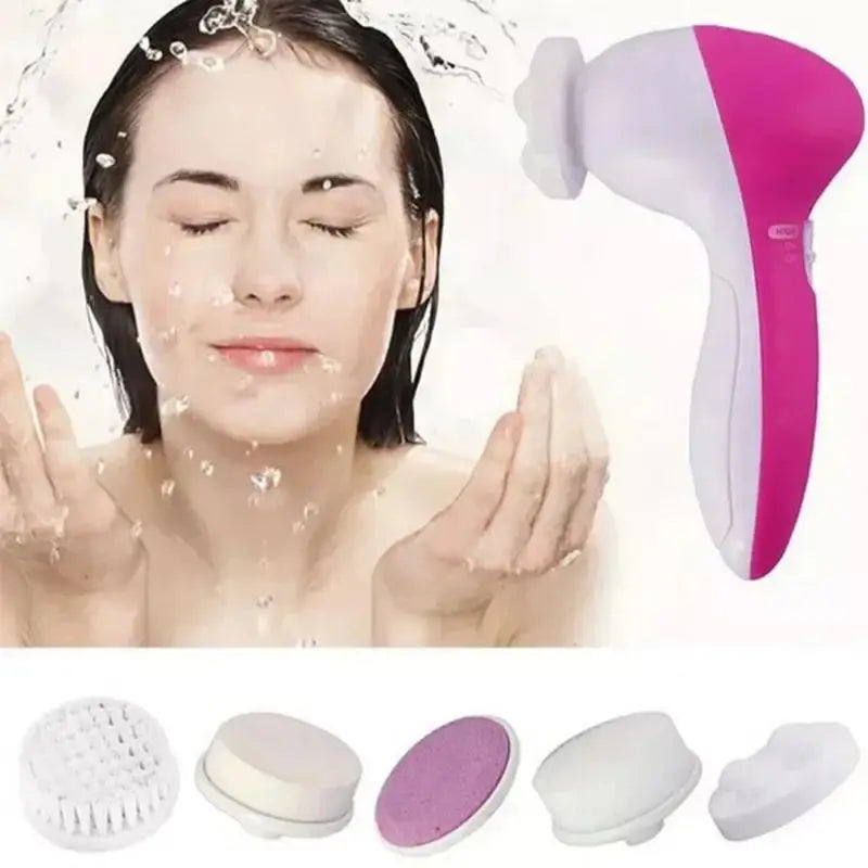 5-in-1 Electric Facial Cleaner