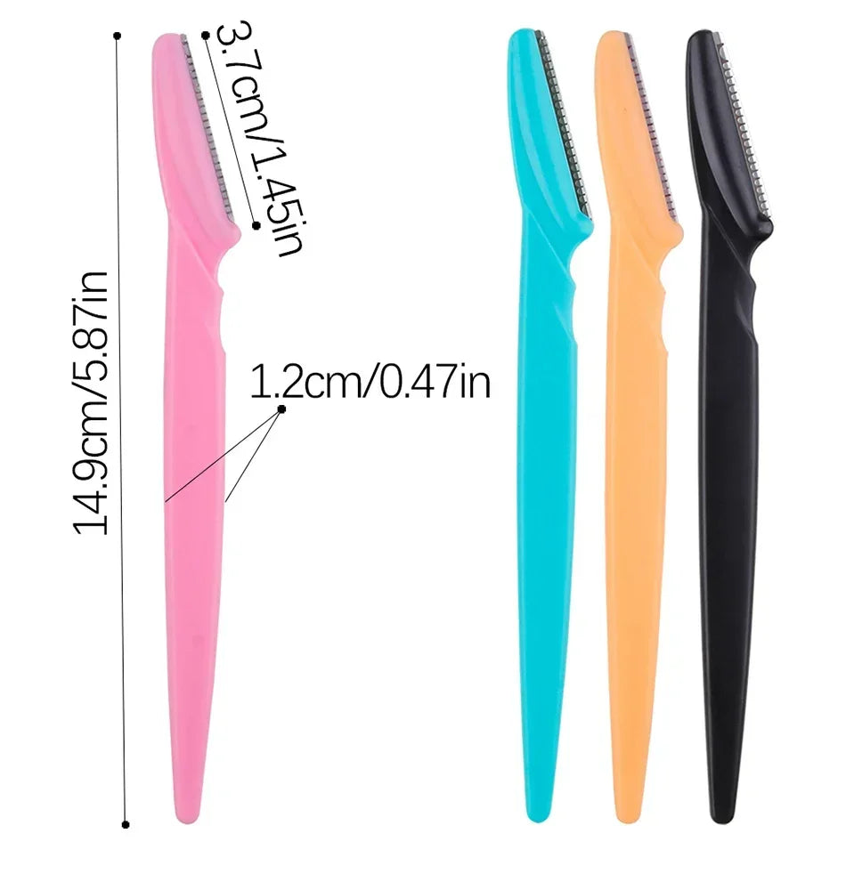 10Pcs Eyebrow Trimmer Blades