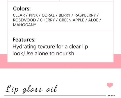 Crystal Jelly Lip Oil