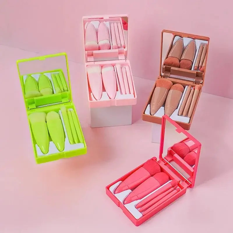 Travel Makeup Brush Set