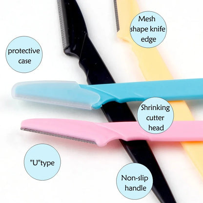 10Pcs Eyebrow Trimmer Blades