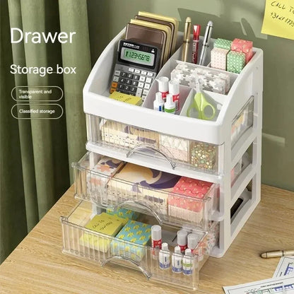 Multi-Layer Jewelry and Makeup Storage Box