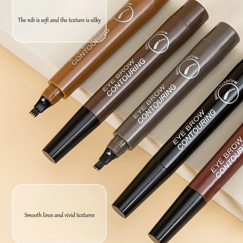 4-Point Waterproof Eyebrow Pencil