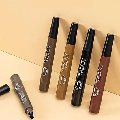 4-Point Waterproof Eyebrow Pencil