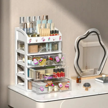 Multi-Layer Jewelry and Makeup Storage Box