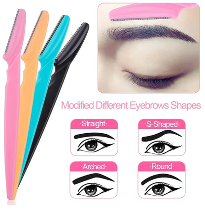 10Pcs Eyebrow Trimmer Blades