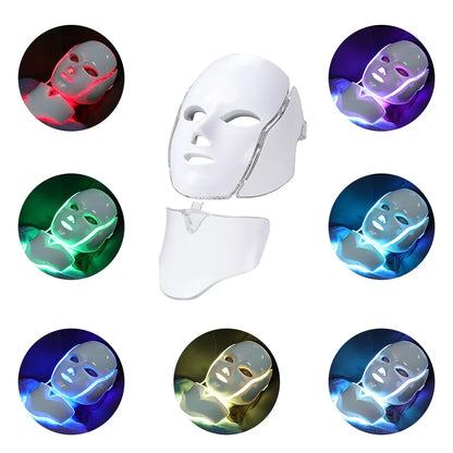 7 Colors LED Facial Mask