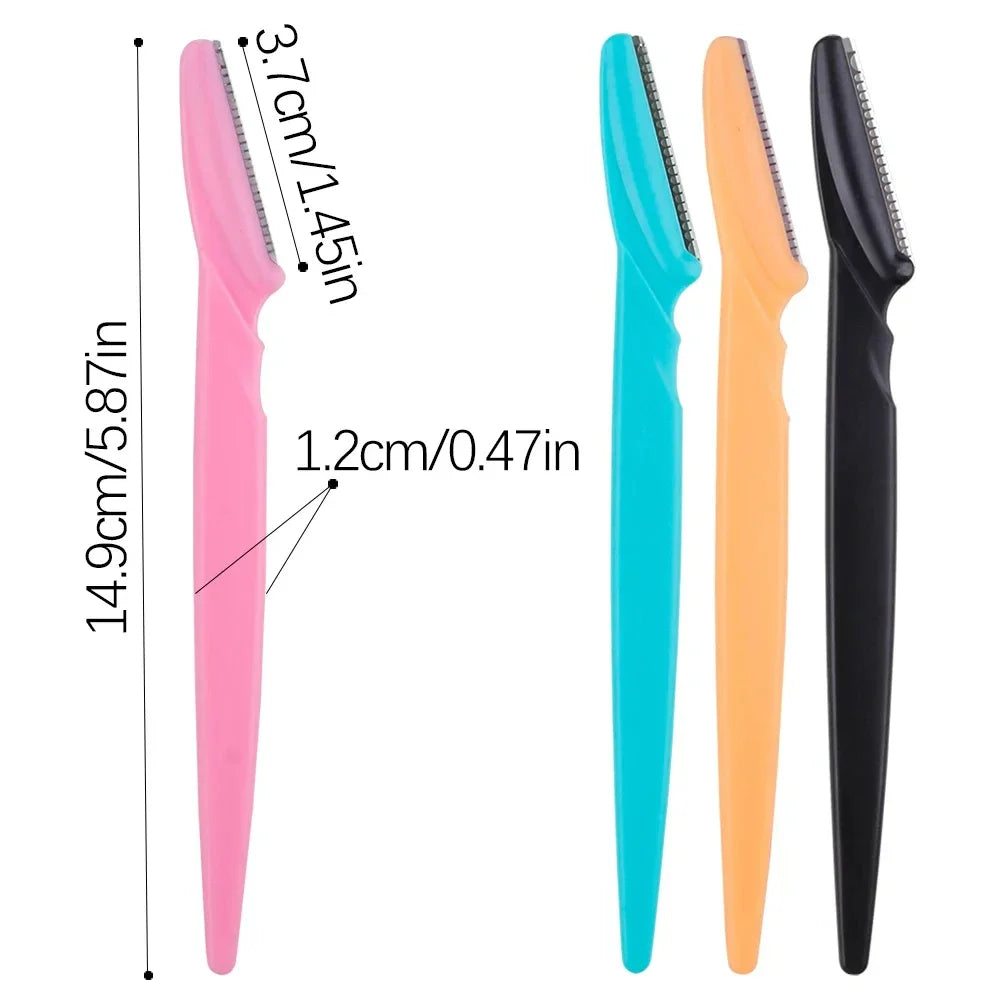 10Pcs Eyebrow Trimmer Blades