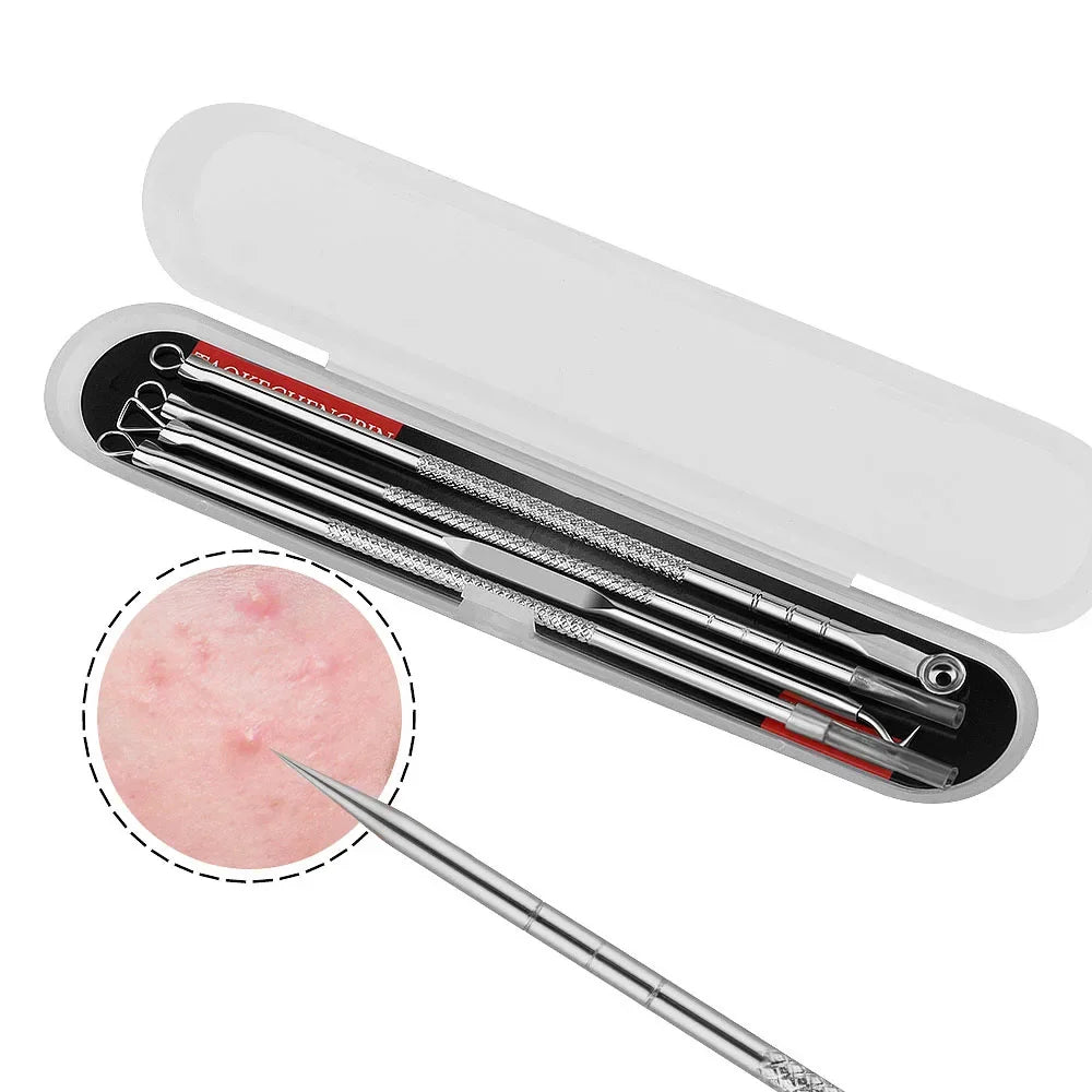 Stainless Steel Blackhead Remover Set